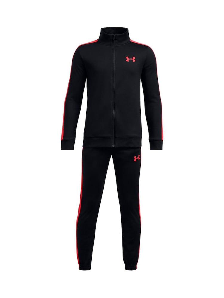 Under Armour Light Black Boys Youth Knit Tracksuit - Image 1 of 3