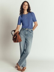 Boden Sophie Puff Sleeve T-Shirt - 5的图像4｝