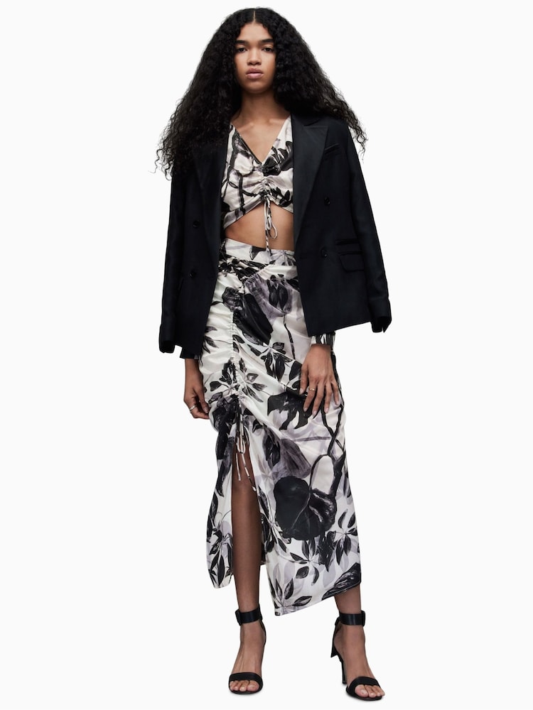 AllSaints White Carla Jackie Skirt - Image 1 of 5