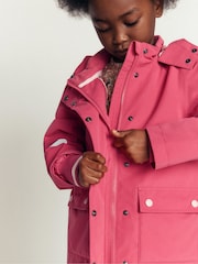 Boden Pink Waterproof Fisherman's Jacket - Image 2 of 7