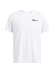 Under Armour White HW Armour Label Short Sleeve T-Shirt - Image 4 of 5