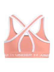 Under Armour Orange Crossback Mid Support Bra - Image 2 of 2