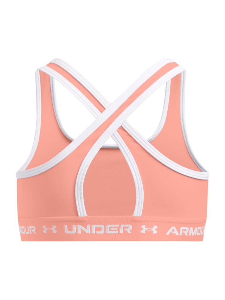 Under Armour Orange Crossback Mid Support Bra - Image 2 of 2