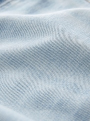 Bleach Wash 100% Cotton Palazzo Wide Leg Jeans - Image 7 of 7