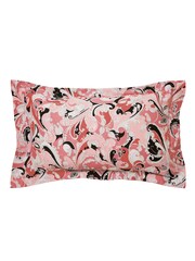 Ted Baker Pink 100% Cotton Paisley Duvet Cover and Pillowcase Set - Image 4 of 4