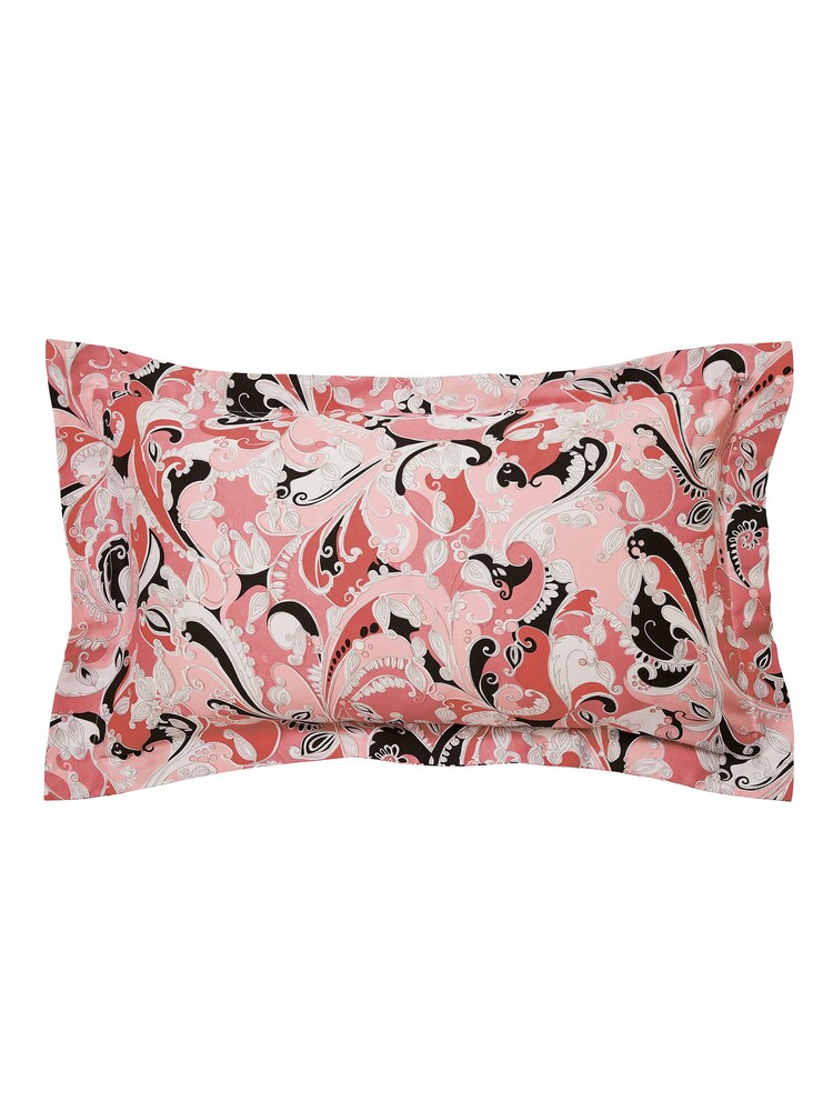Ted Baker Pink 100% Cotton Paisley Duvet Cover and Pillowcase Set - Image 4 of 4
