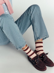 ស្រោមជើង Boden Neon Pop Stripe កញ្ចប់ 3 - រូបភាព 2 នៃ 3