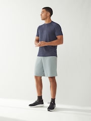 Under Armour Blue Tech Textured T-Shirt - Image 2 of 8