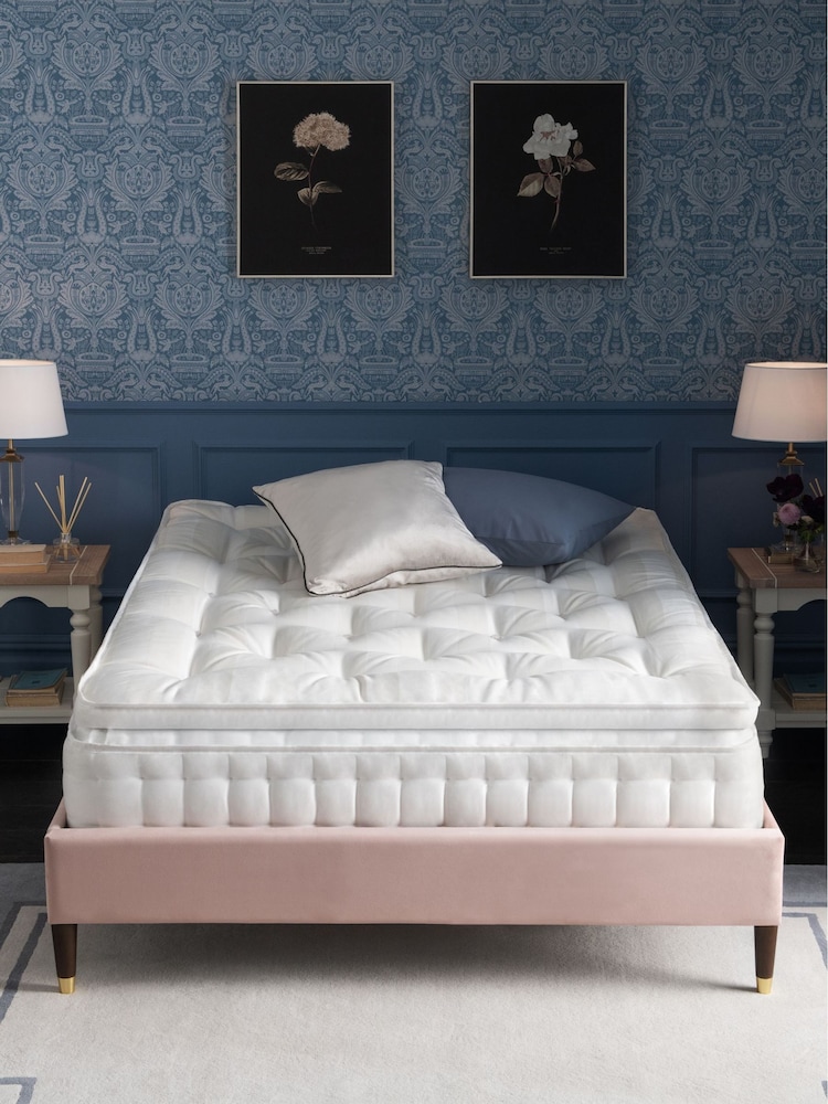 Laura Ashley White Emsworth 2500 Pocket Sprung Firm Mattress - Image 2 of 3