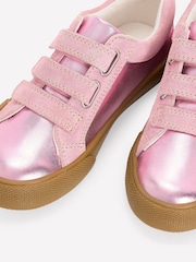 Boden Pink Velcro Low Top - Image 3 of 3