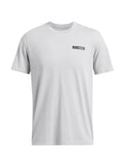 Under Armour Grey HW Armour Label T-Shirt - Image 4 of 4