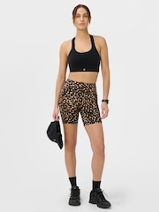 Sweaty Betty Brown Power 6" Biker Shorts - Image 3 of 8