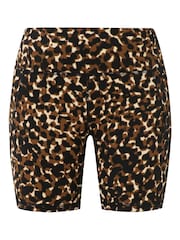 Sweaty Betty Brown Power 6" Biker Shorts - Image 8 of 8