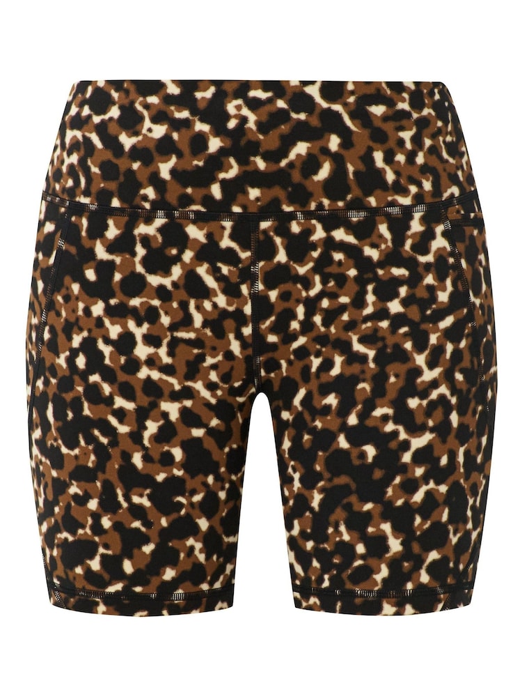 Sweaty Betty Brown Power 6" Biker Shorts - Image 8 of 8
