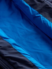 Boden Blue Quilted Borg Jacket - Image 5 of 5
