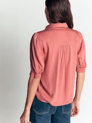 Boden Pink Penelope Viscose Top - Image 2 of 4