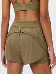 Sweaty Betty Green Tempo Run Shorts - Image 4 of 8