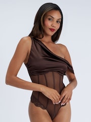 Boux Avenue Pascale Satin Bodysuit - Imagen 5 de 5