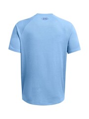 Under Armour Blue Tech Textured Short Sleeve T-Shirt - Image 5 of 5