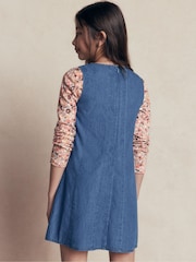 Boden Blue Willa Pinafore Dress - Image 2 of 5