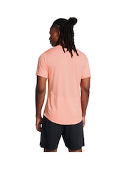 Under Armour Pink M's Ch. Pro Train Short Sleeve Print T-Shirt - Image 2 of 4