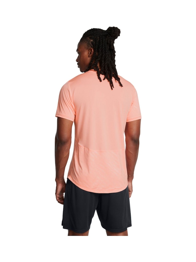 Under Armour Pink M's Ch. Pro Train Short Sleeve Print T-Shirt - Image 2 of 4