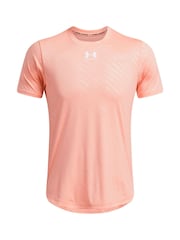 Under Armour Pink M's Ch. Pro Train Short Sleeve Print T-Shirt - Image 3 of 4
