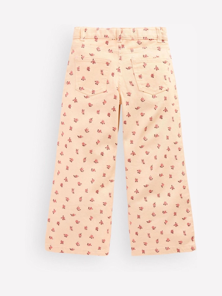 Boden Cream Wide Leg Jeans - Image 2 of 4
