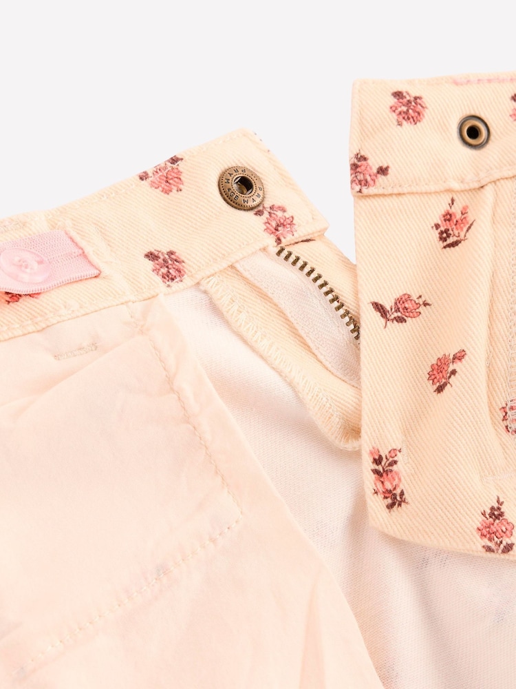 Boden Cream Wide Leg Jeans - Image 4 of 4