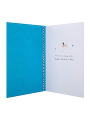 Hallmark Green Fathers Day Card from Daughter Embossed Design - Image 4 of 4