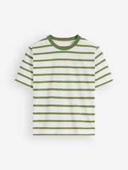 Boden Green Ren Relaxed Cotton T-Shirt - Image 5 of 5
