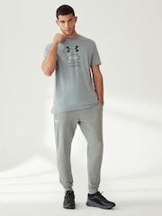 Under Armour Grey Branded GEL Stack T-Shirt - Image 2 of 6