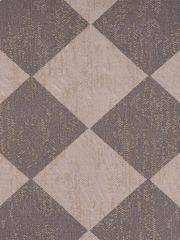 kukoon Brown Washable Suki Harlequin Jute Style Runner - Image 2 of 6