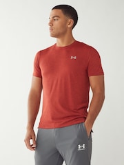 Under Armour Orange Launch Short Sleeve T-Shirt - Image 1 of 7