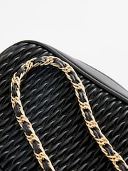 Black Quilted Camera Bag - Image 10 of 10
