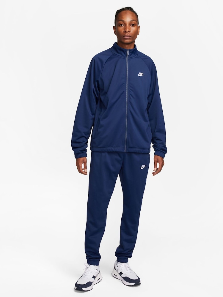 Nike Blue Club Poly-knit Tracksuit - Image 1 of 9