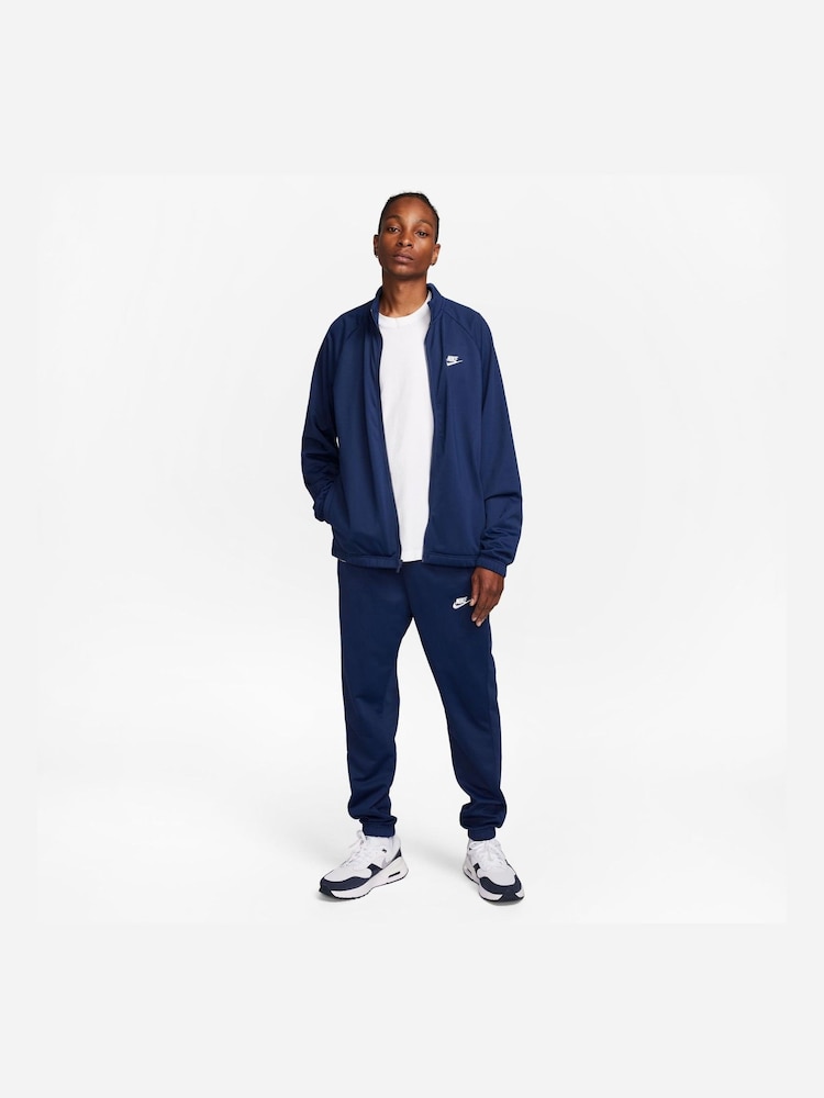 Nike Blue Club Poly-knit Tracksuit - Image 3 of 9
