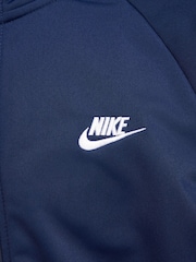 Nike Blue Club Poly-knit Tracksuit - Image 8 of 9