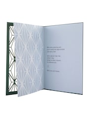Hallmark Green Fathers Day Card for Special Dad Laser Cut Design - Image 4 of 4