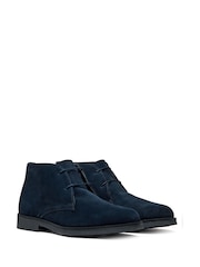 Geox Blue Uomo Claudio Ankle Boots - Image 3 of 5