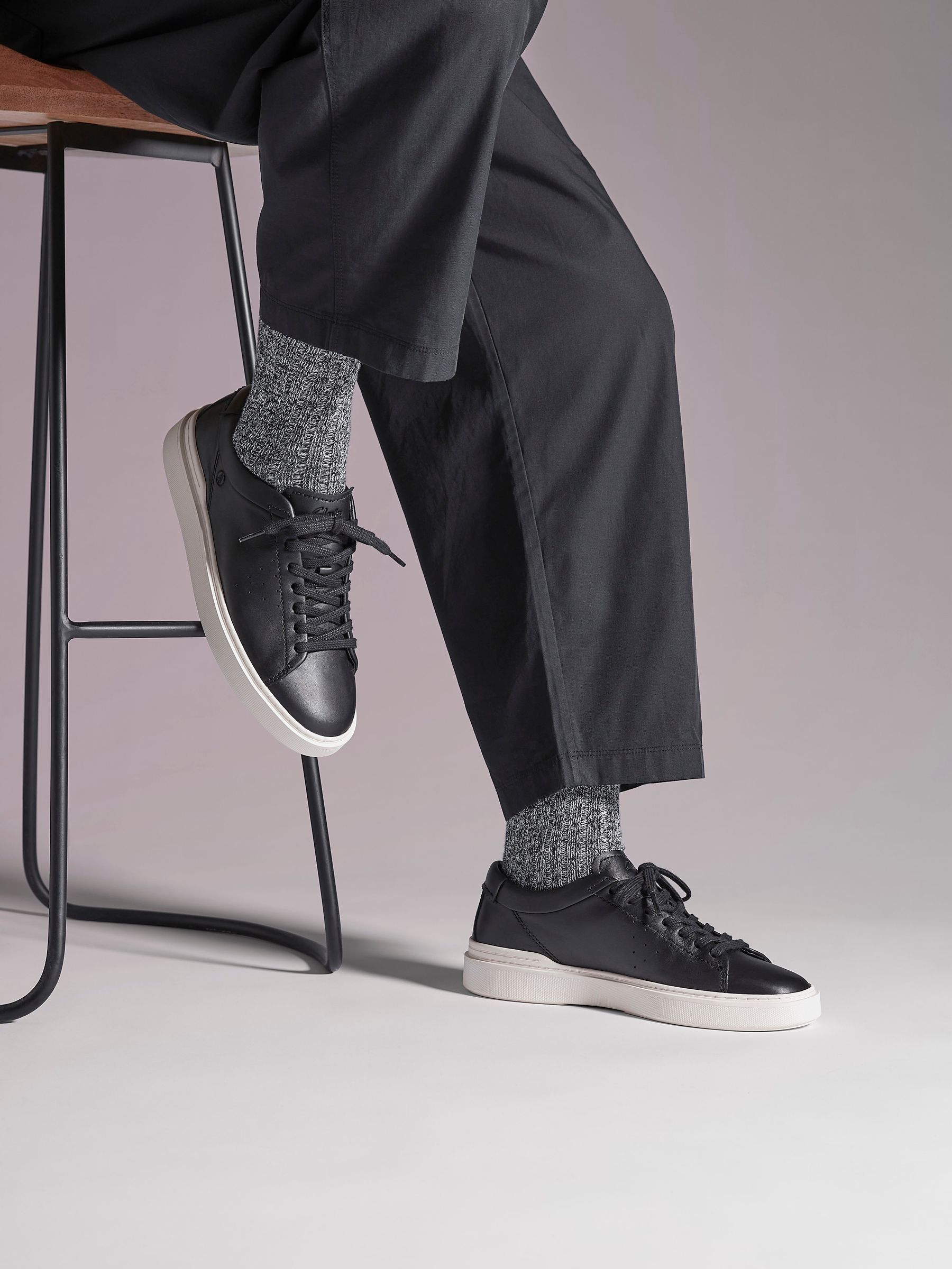 Buy Clarks Black Nubuck Craft Swift Shoes from Next Romania