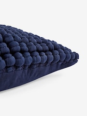 Navy 43 x 43cm Global Bobble Cushion - Image 2 of 5