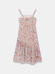 Mint Velvet Orange Linen Blend Midi Dress - Image 8 of 8