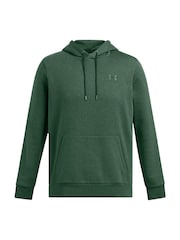Under Armour Green Essential Fleece Hoodie - Image 5 of 6