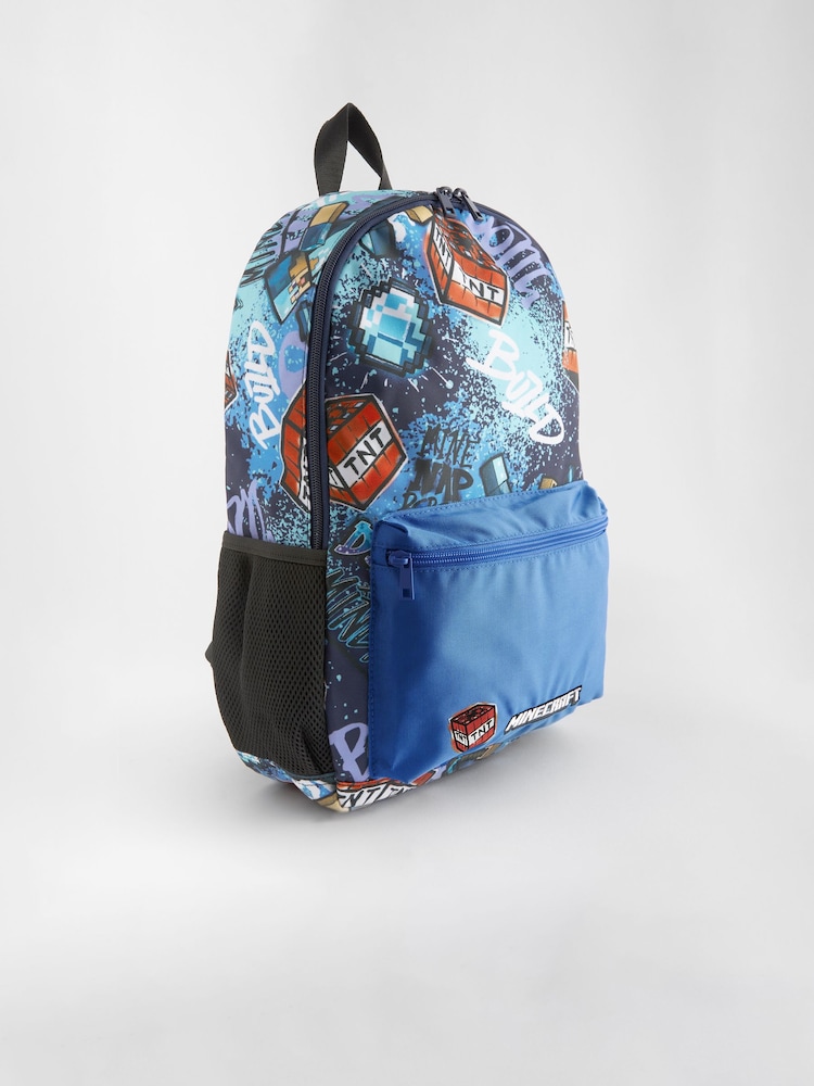 Minecraft Grafitti License Backpack - Image 1 of 5 Minecraft Grafitti License Backpack - Image 1 of 5