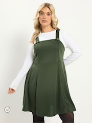 Жасыл - Yours Curve Pinafore көйлегі - 6суретінің 1 суреті