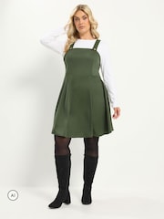 Жасыл - Yours Curve Pinafore көйлегі - 6суретінің 2 суреті