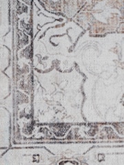 kukoon Beige Washable Margot Flatwoven Vintage Distressed Area Runner - Image 5 of 6