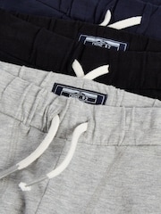Multi 100% Cotton Lightweight Joggers 3 Pack (3mths-7yrs) - Image 6 of 6