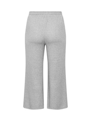 رمادي - Yours Curve Tie Waist Trousers - صورة 6 من 6
